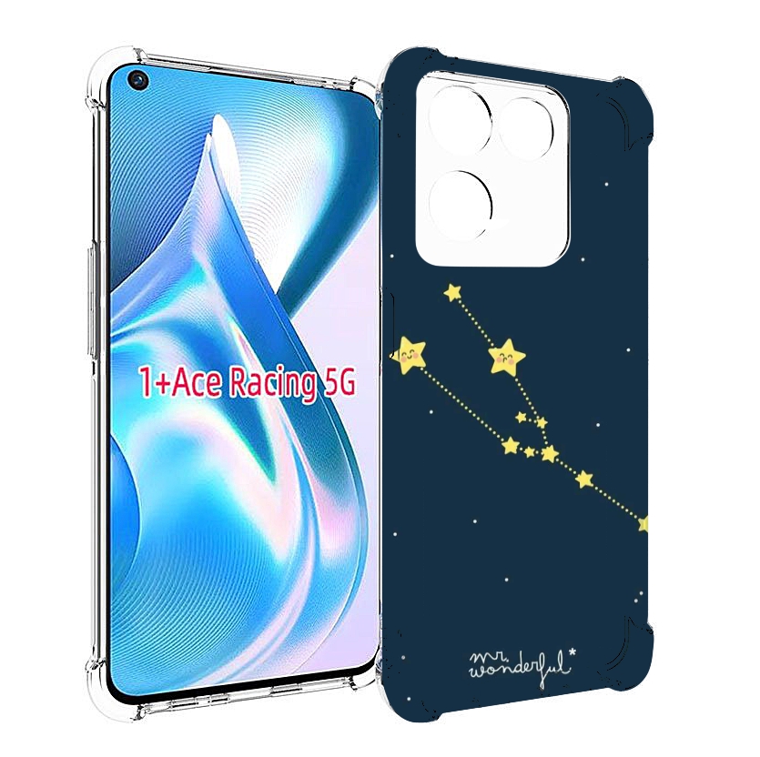 

Чехол MyPads знак-зодиака-телец-4 для OnePlus Ace Racing, Прозрачный, Tocco