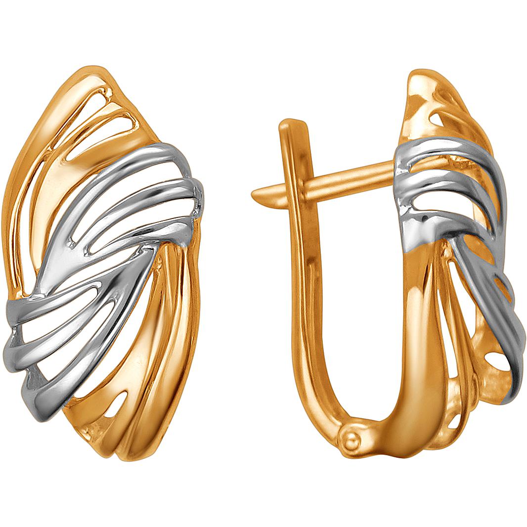 

Серьги женские из золота Эстет 01С0112880Р, без вставки, 01С0112880Р