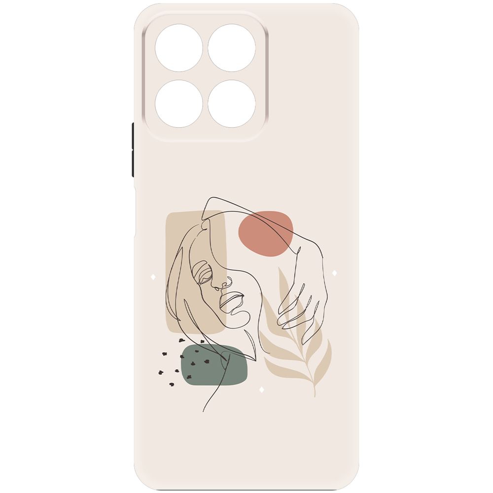 

Чехол-накладка Krutoff Soft Case Грациозность для Honor X7c черный
