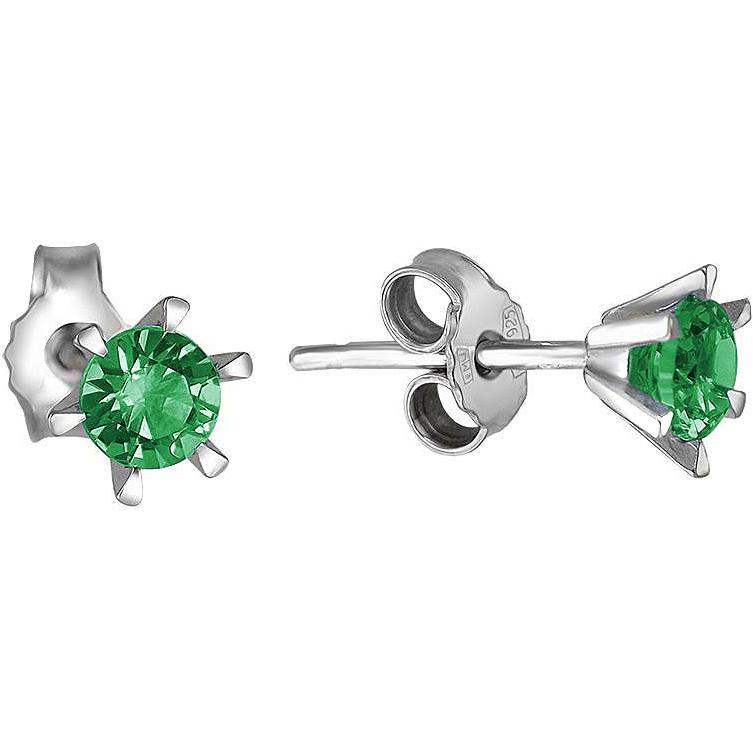 

Серьги-пусеты из серебра Эстет 01С255239-2, шпинель, 01С255239-2