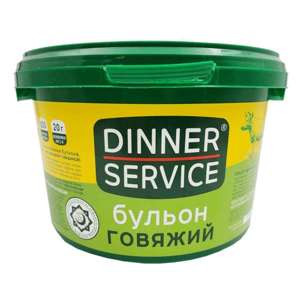 

Бульон Dinner Service со вкусом говядины 2 кг
