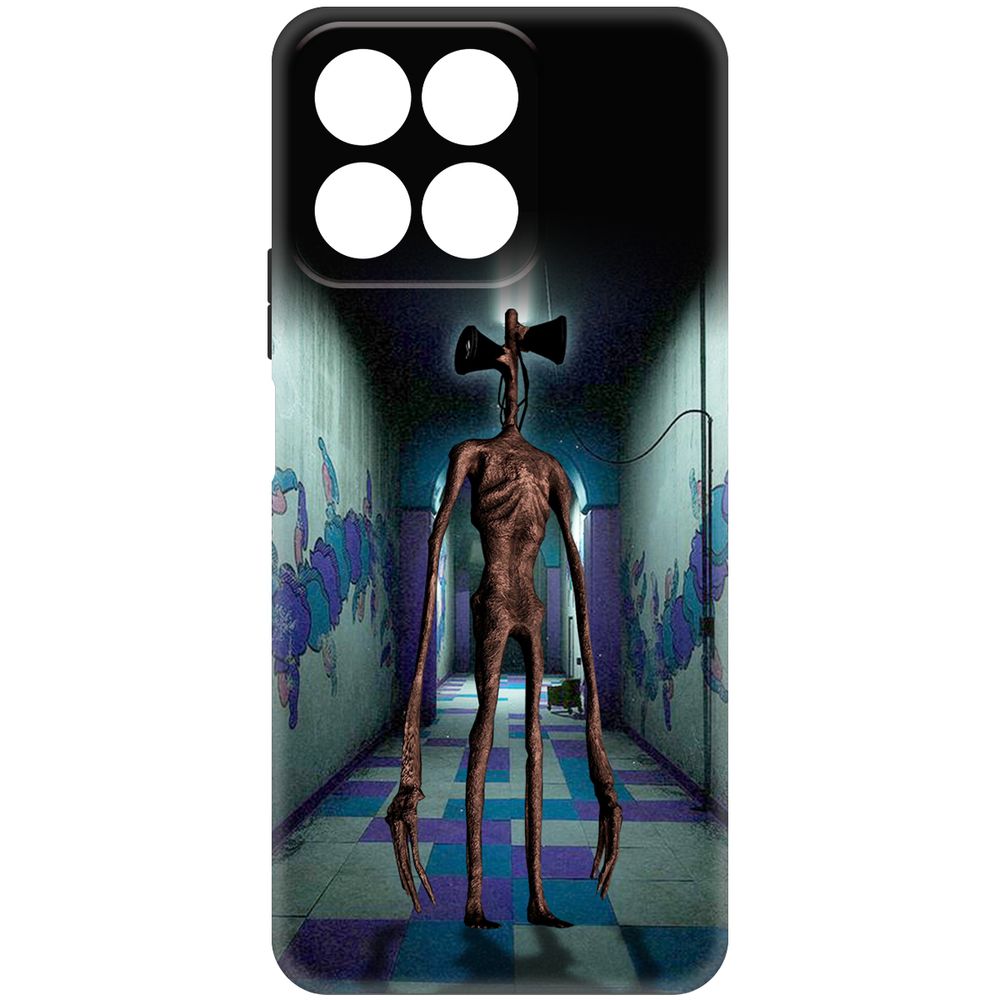 

Чехол-накладка Krutoff Soft Case Хаги Ваги - Сиреноголовый для Honor X7c черный
