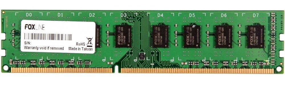 

Foxline Оперативная память Foxline FL1600D3U11S-4GH