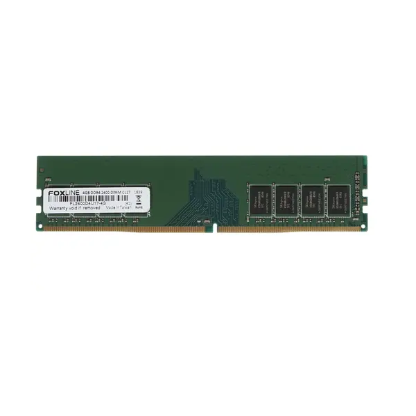 

Оперативная память Foxline (FL2400D4U17-4G), DDR4 1x4Gb, 2400MHz
