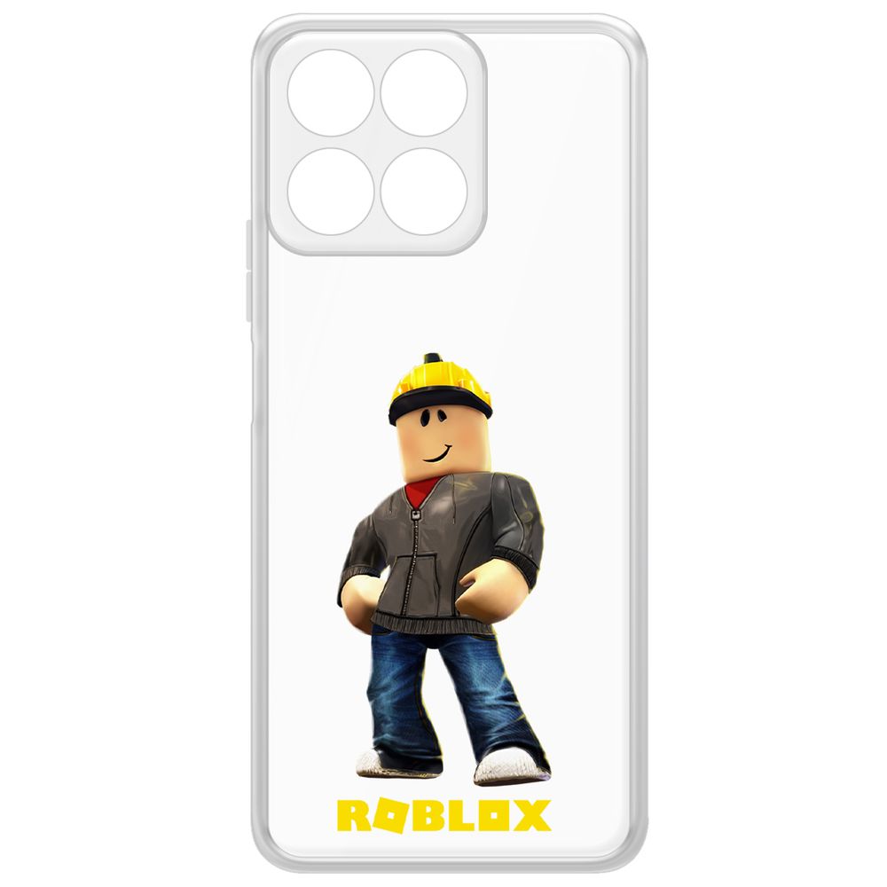 

Чехол-накладка Krutoff Clear Case Roblox-Строитель для Honor X7c, Прозрачный