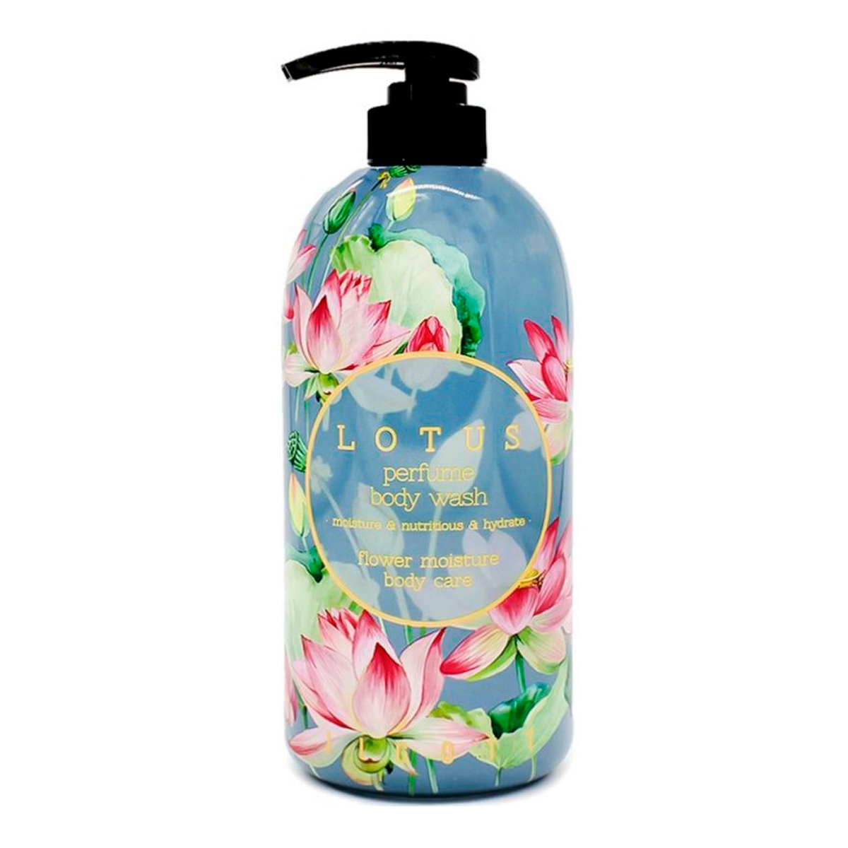 Гель для душа Jigott парфюмированный с экстрактом лотоса Lotus Perfume Body Wash 750 мл