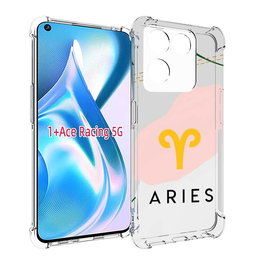

Чехол MyPads знак зодиака овен 7 для OnePlus Ace Racing, Прозрачный, Tocco