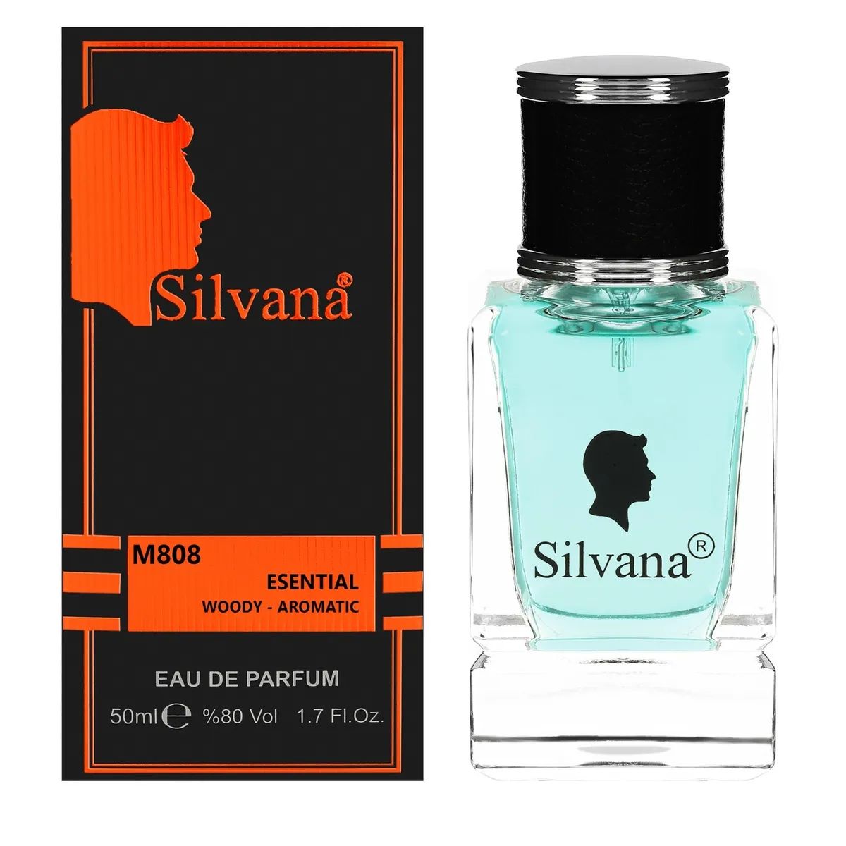 

Парфюмерная вода Silvana M808 ESENTIAL 50 мл, M808 Esential Man, 50 мл