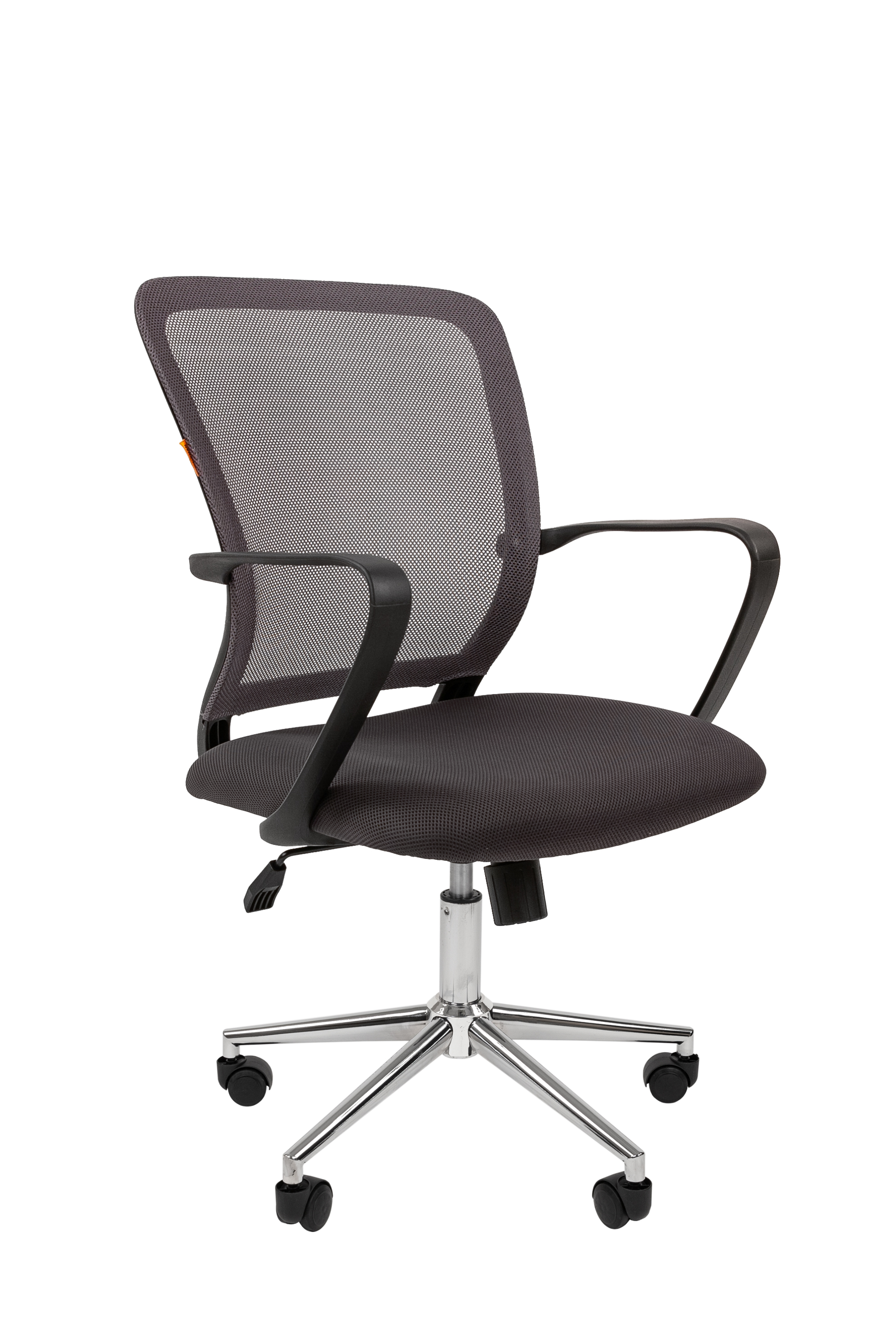 фото Компьютерное кресло chairman 698 хром, серый