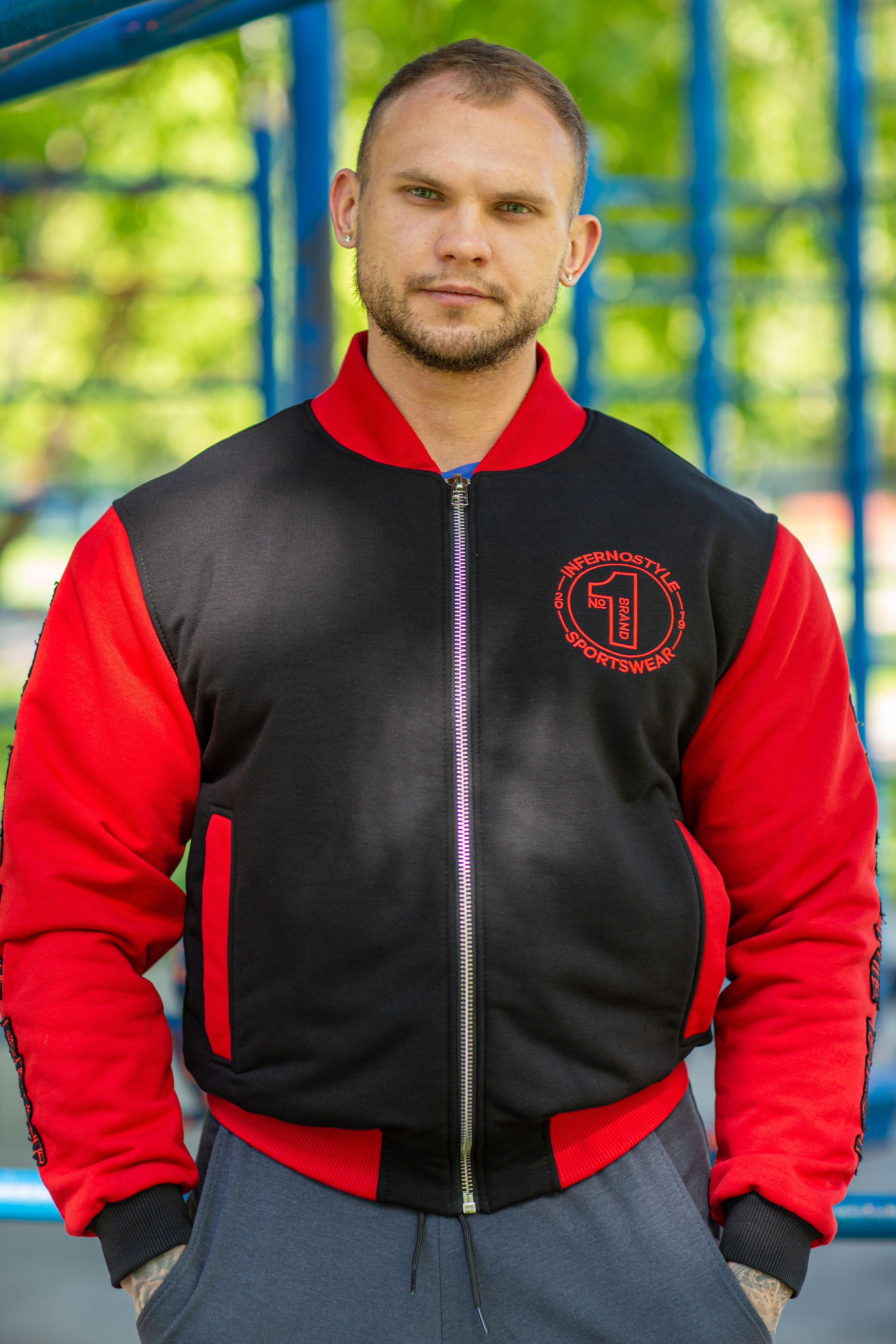 

Толстовка мужская INFERNO style К-001-001 черная XL, Черный, К-001-001