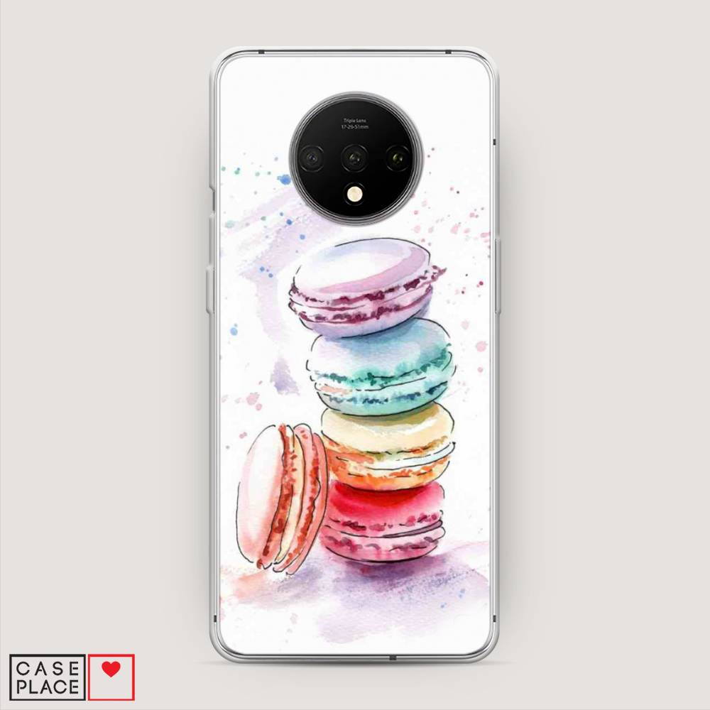 

Чехол Awog на OnePlus 7T / ВанПлас 7T "Пирамидка макарони 2", Желтый, 150950-10