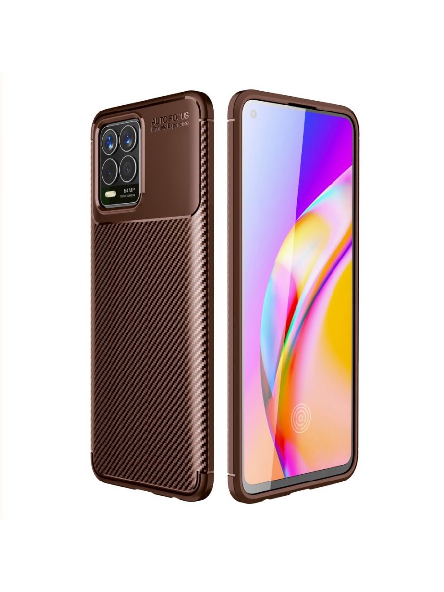 

Brodef Beetle Силиконовый чехол для Realme 8 Pro/8 Синий