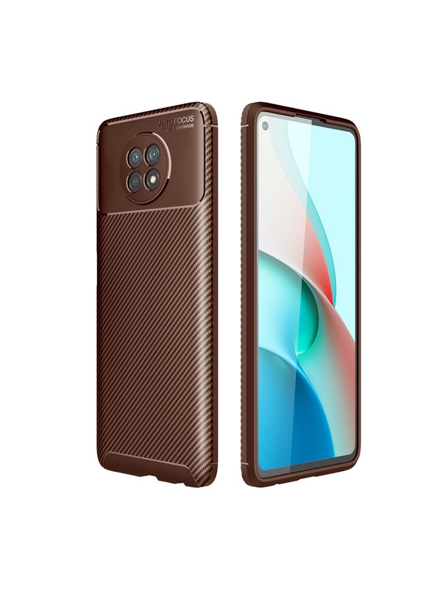 

Brodef Beetle Силиконовый чехол для Xiaomi Redmi Note 9T Синий