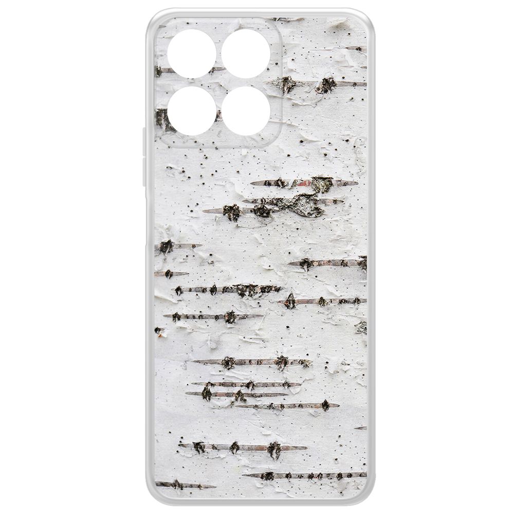 

Чехол-накладка Krutoff Clear Case Березка для Honor X7c, Прозрачный