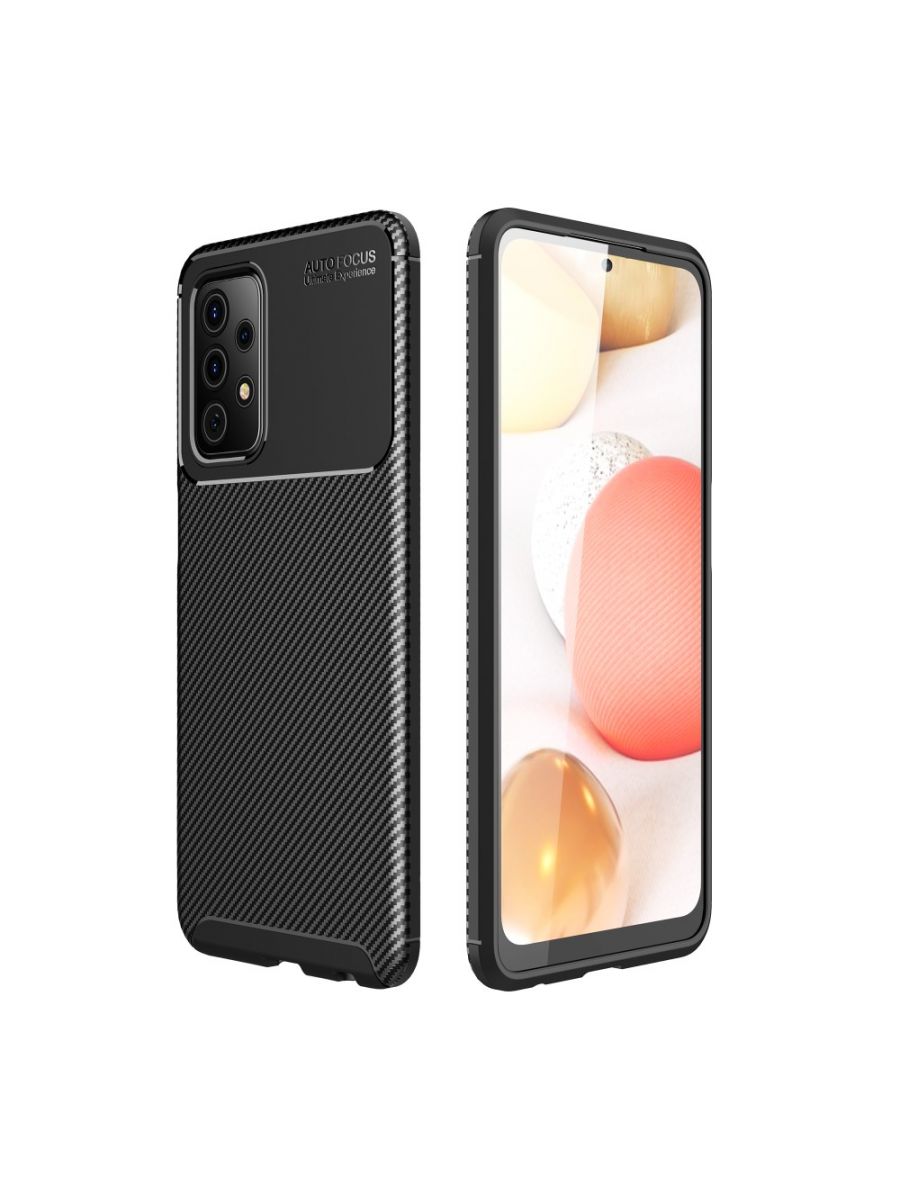 

Brodef Beetle Силиконовый чехол для Samsung Galaxy A72 Черный