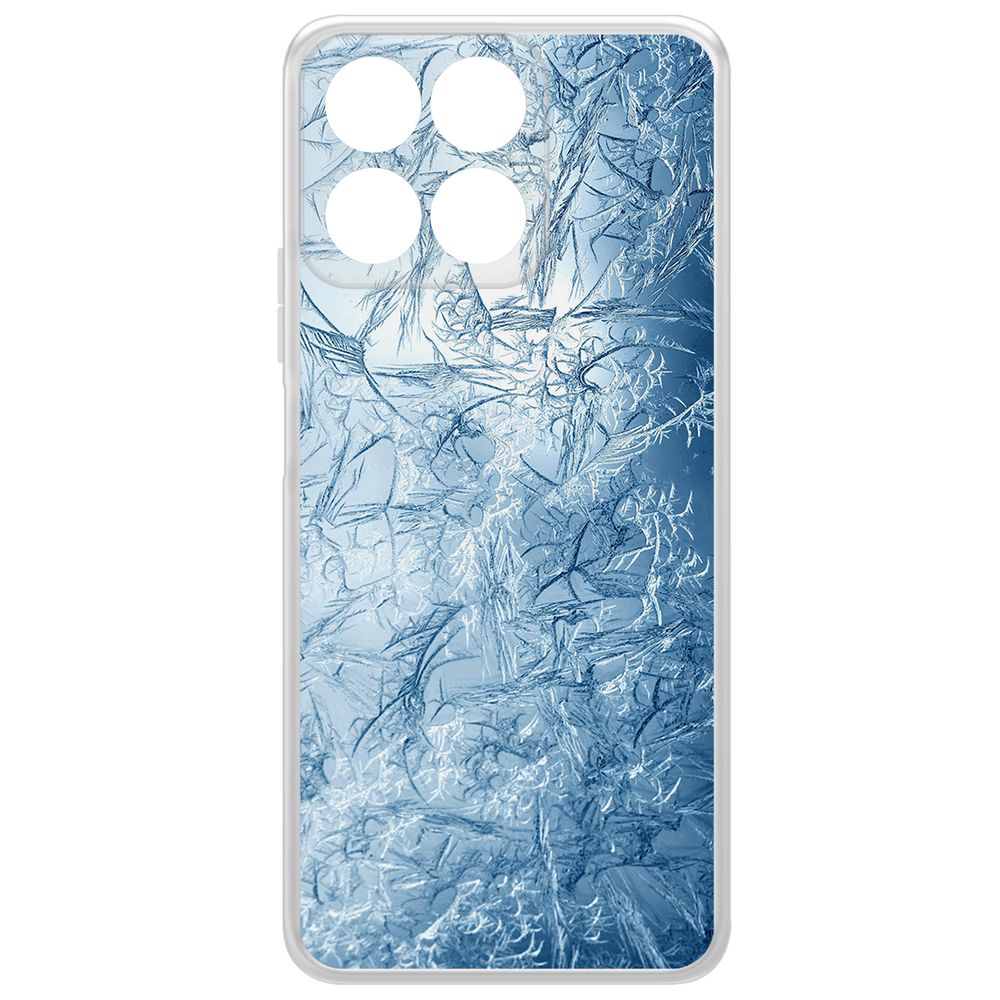 

Чехол-накладка Krutoff Clear Case Лед для Honor X7c, Прозрачный