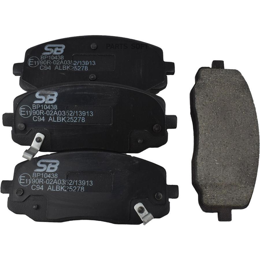 

Колодки тормозные передние HYUNDAI i10 08-/KIA PICANTO 04- BP10438