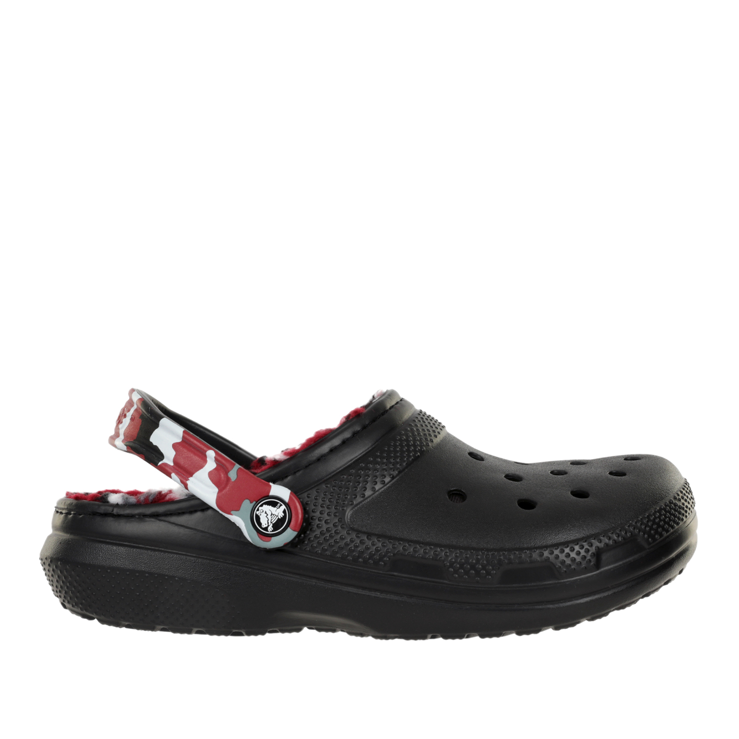 

Сабо женские Crocs Classic Lined Camo Clog черные 38 EU, Черный, Classic Lined Camo Clog