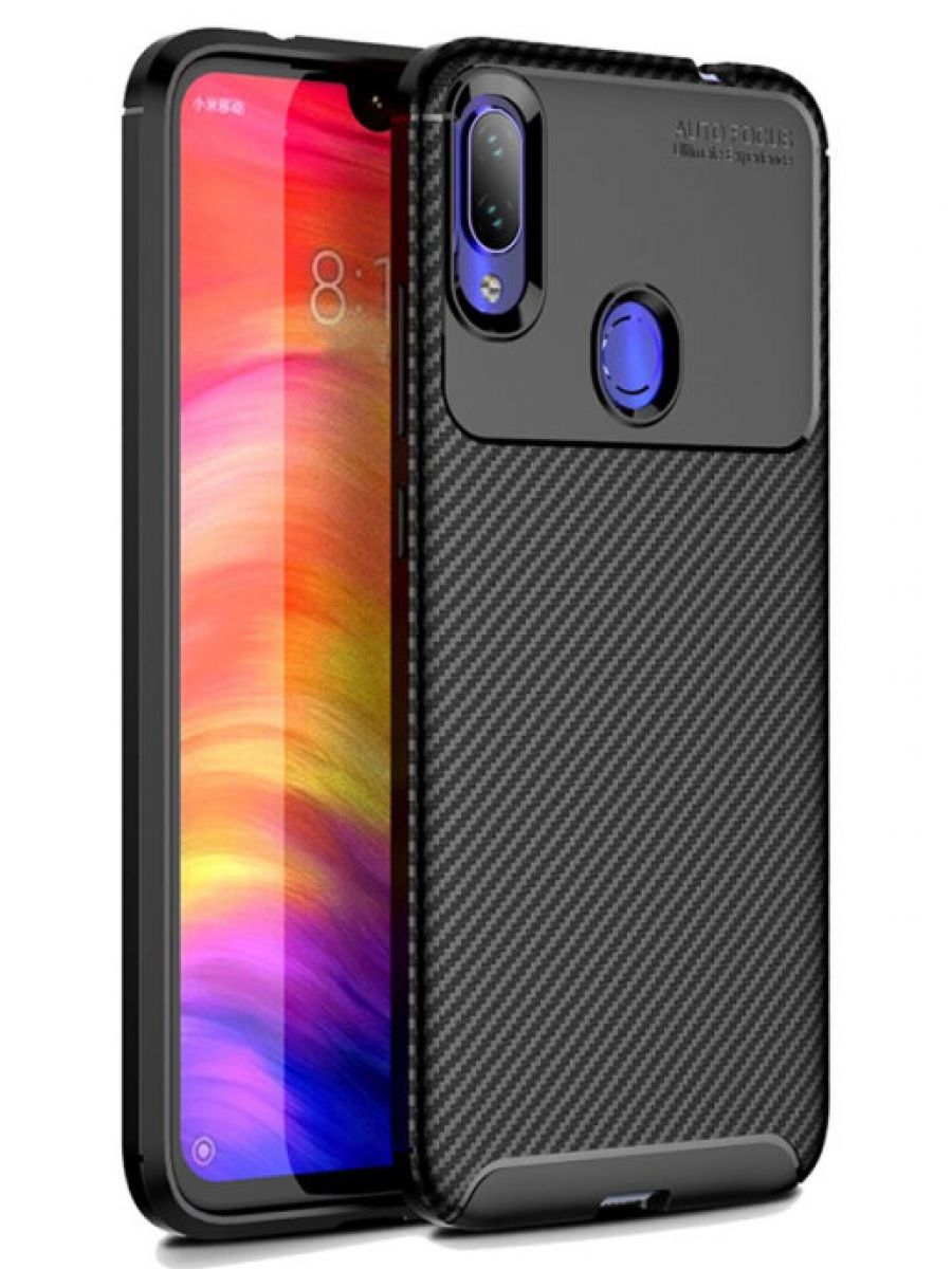 

Brodef Beetle Силиконовый чехол для Xiaomi Redmi Note 8 Pro черный