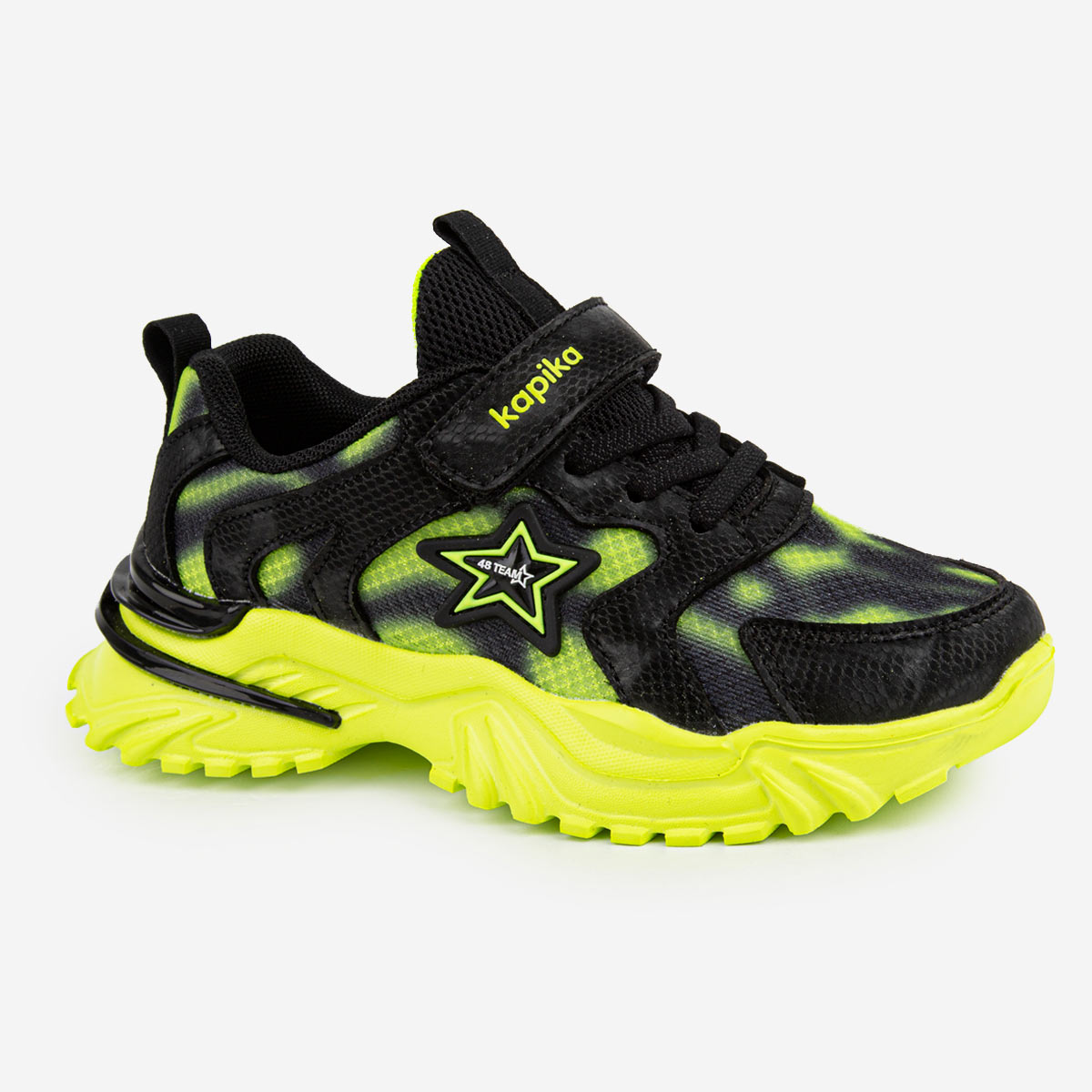 

Кроссовки детские Kapika 72762-2, черный, 29, 72762-2