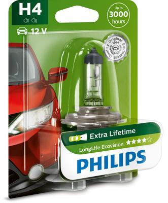 

Н4 Visiоnрlus 12V (60/55W) Лампа В Блистере PHILIPS 12342vpb1
