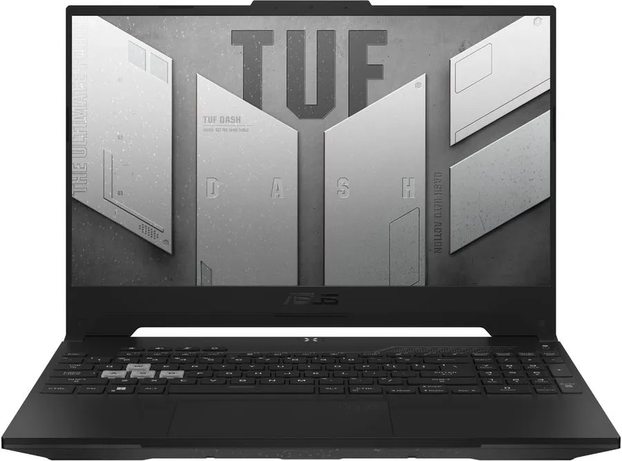 фото Ноутбук asus tuf dash f15 fx517ze-hn066 серый (90nr0953-m00ae0)