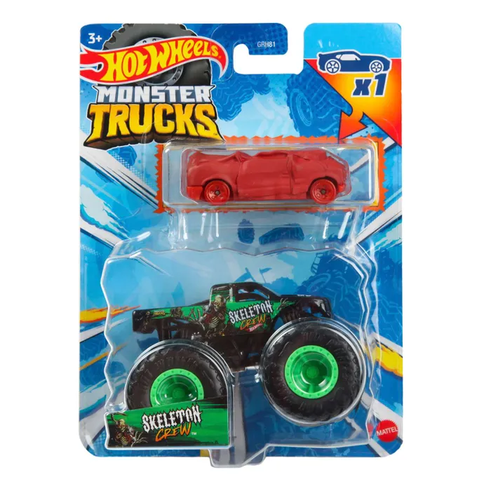 Игрушечная машинка Hot Wheels Monster Truck HKM11, зеленый