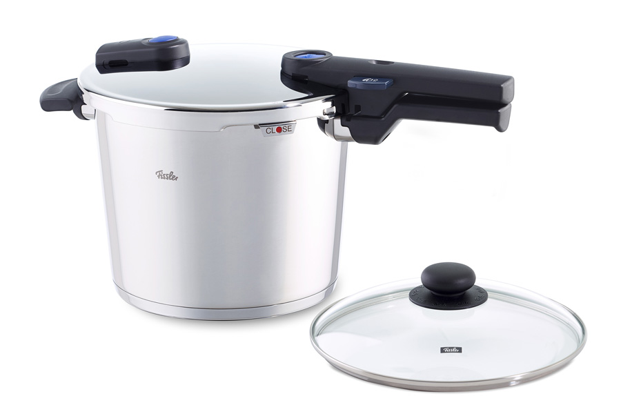 фото Скороварка vitaquick, 22 см, 6 л + стеклянная крышка 22 см fissler