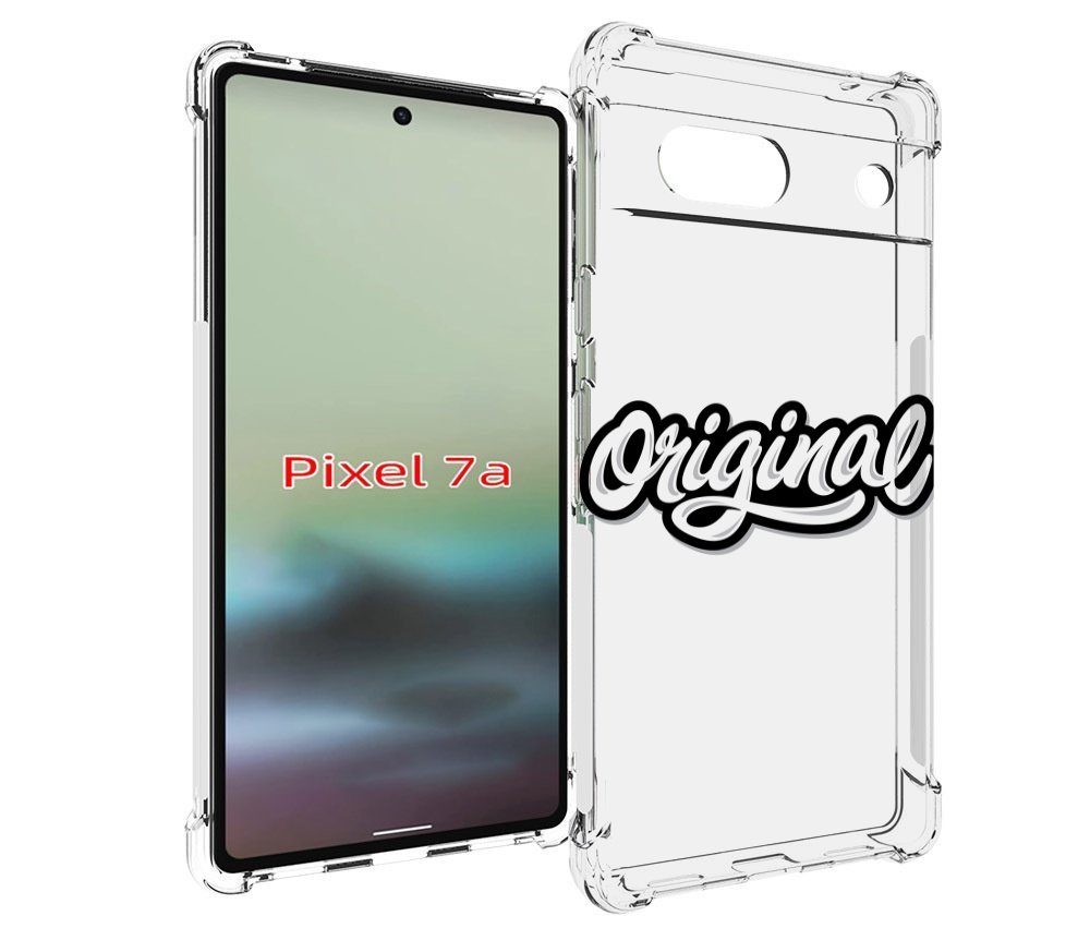 

Чехол MyPads оригинал-надпись для Google Pixel 7A, Tocco