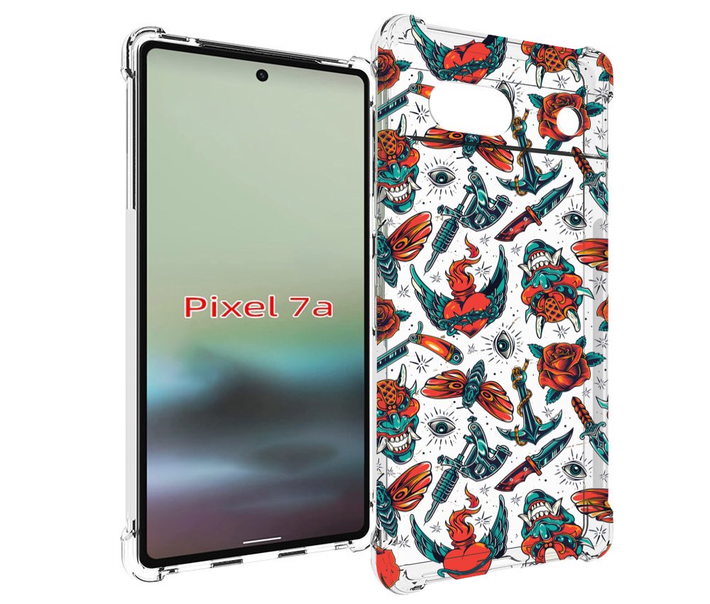 

Чехол MyPads олд-скул-пак для Google Pixel 7A, Tocco