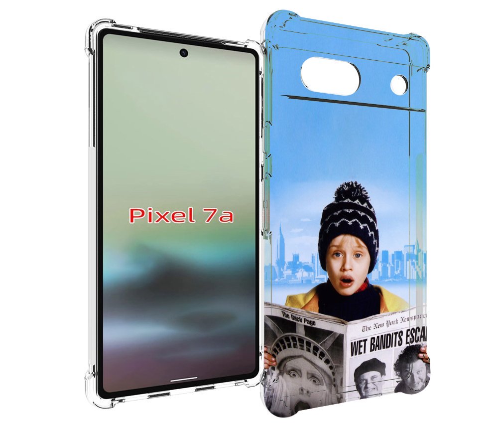 

Чехол MyPads один-дома-детский для Google Pixel 7A, Tocco