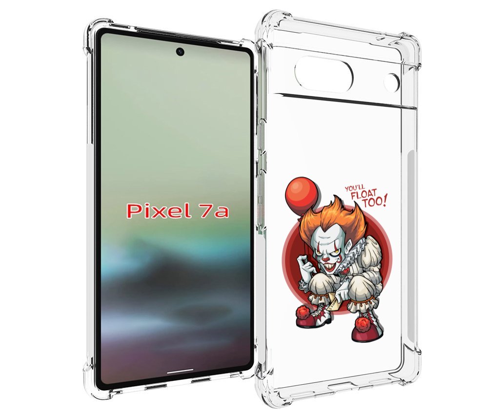 

Чехол MyPads одетый-клоун для Google Pixel 7A, Tocco