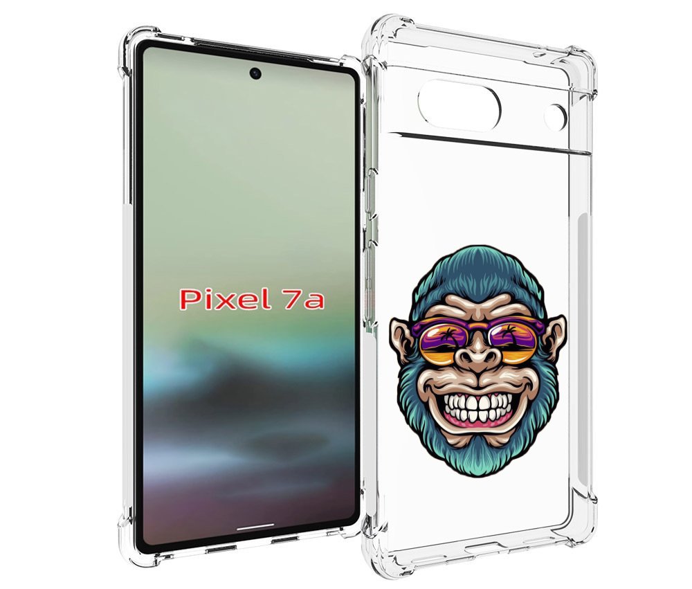 

Чехол MyPads обезьяна улыбается для Google Pixel 7A, Tocco