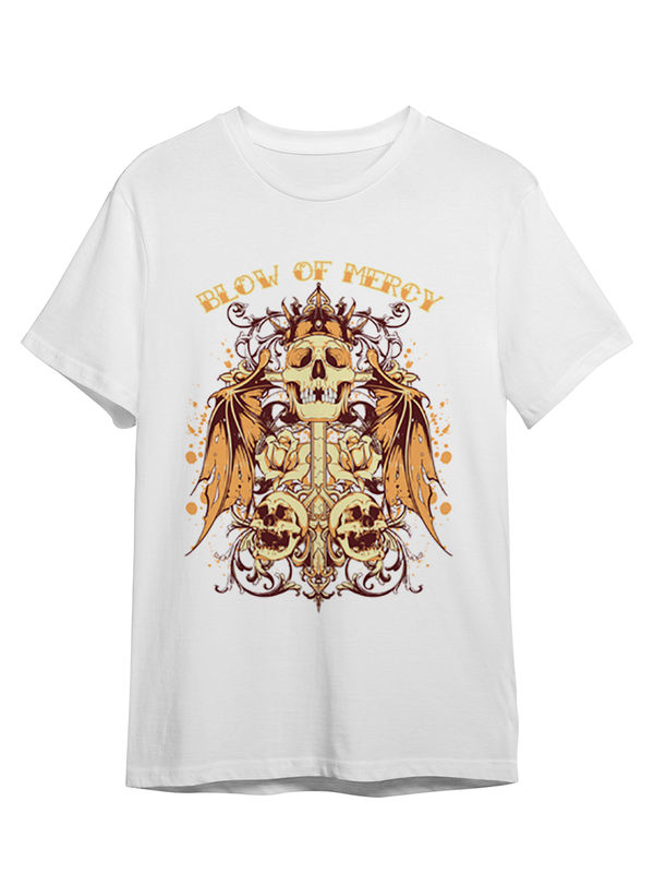 

Футболка унисекс СувенирShop Абстракция Blow of mercy / Череп / Skull 47 белая 2XL (52-54), Белый, Абстракция "Blow of mercy / Череп / Skull" 47