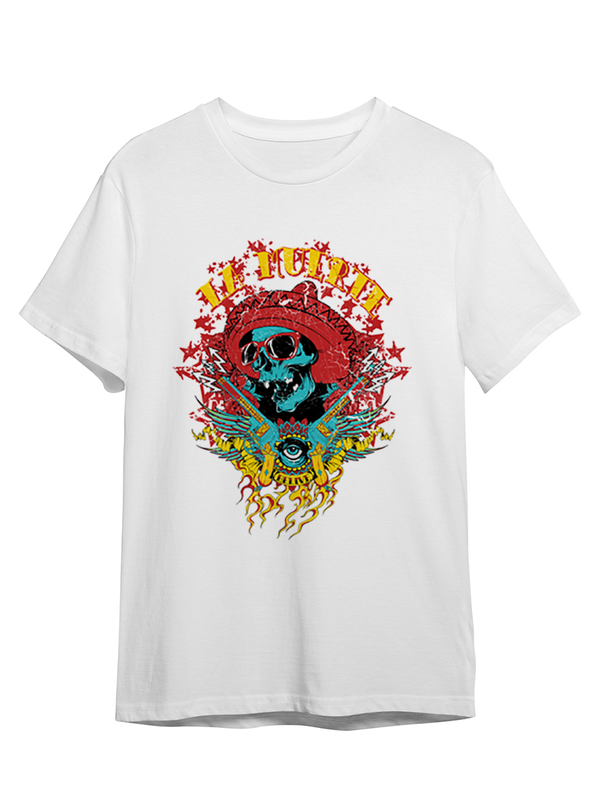 

Футболка унисекс СувенирShop Абстракция "La Muerte / Череп / Skull" 46 белая 3XL (56-58), Абстракция "La Muerte / Череп / Skull" 46