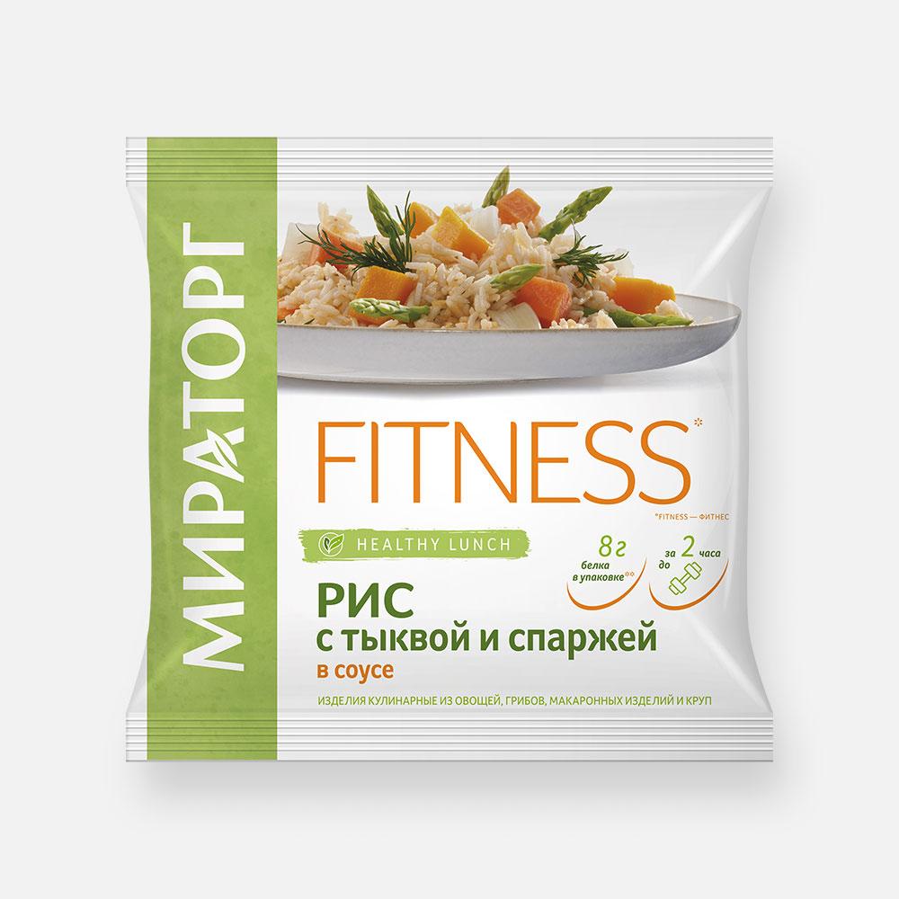 

Смесь овощная Мираторг Fitness замороженная, рис с тыквой и спаржей в соусе, 400 г