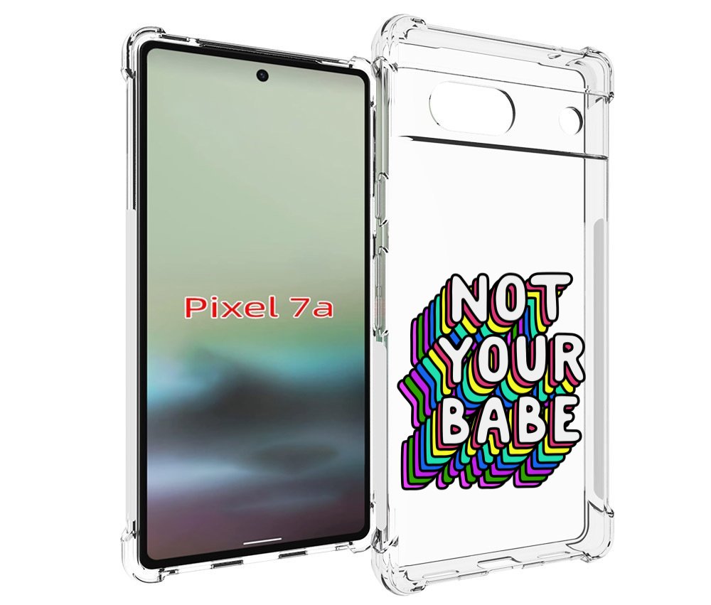 

Чехол MyPads не-твоя-девочка для Google Pixel 7A, Tocco