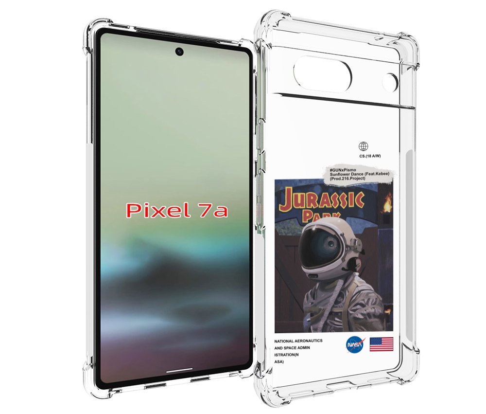 

Чехол MyPads наса-в-юрском-парке для Google Pixel 7A, Tocco