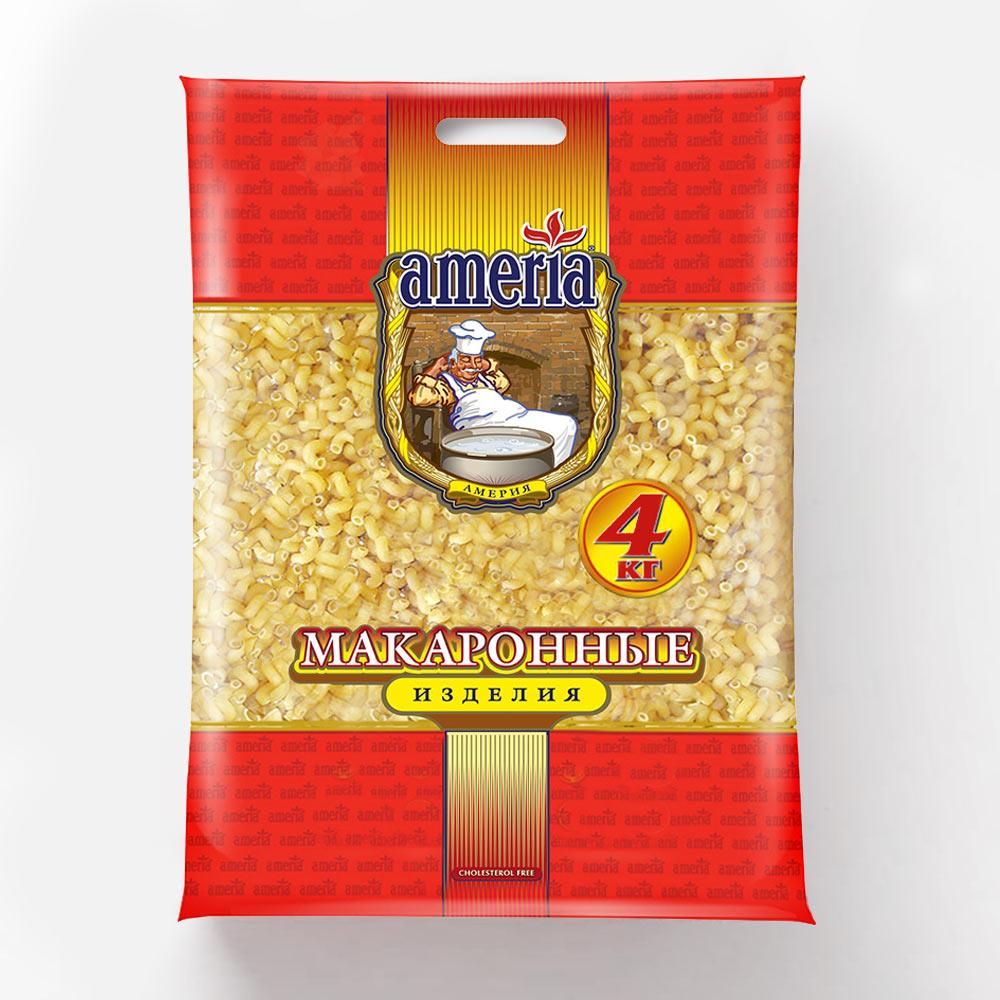

Макароны Ameria Улитки, №059, 4 кг