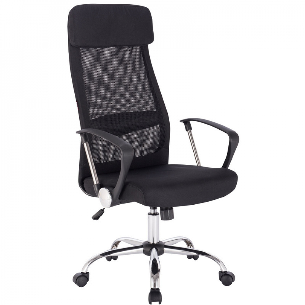 фото Easy chair кресло bnspeсhair-589 tc сетка/ткань черный, хром 1114738