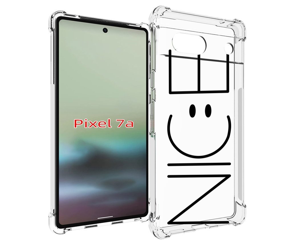 

Чехол MyPads найс-надпись для Google Pixel 7A, Tocco