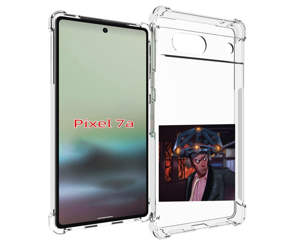 

Чехол MyPads назад-в-будущее для Google Pixel 7A, Tocco
