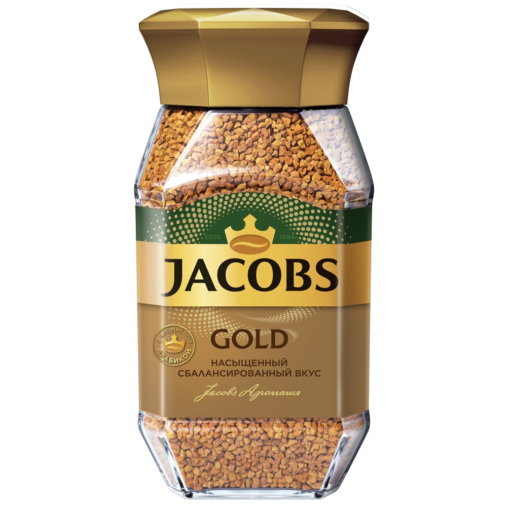 

Кофе растворимый Jacobs Gold 95 г
