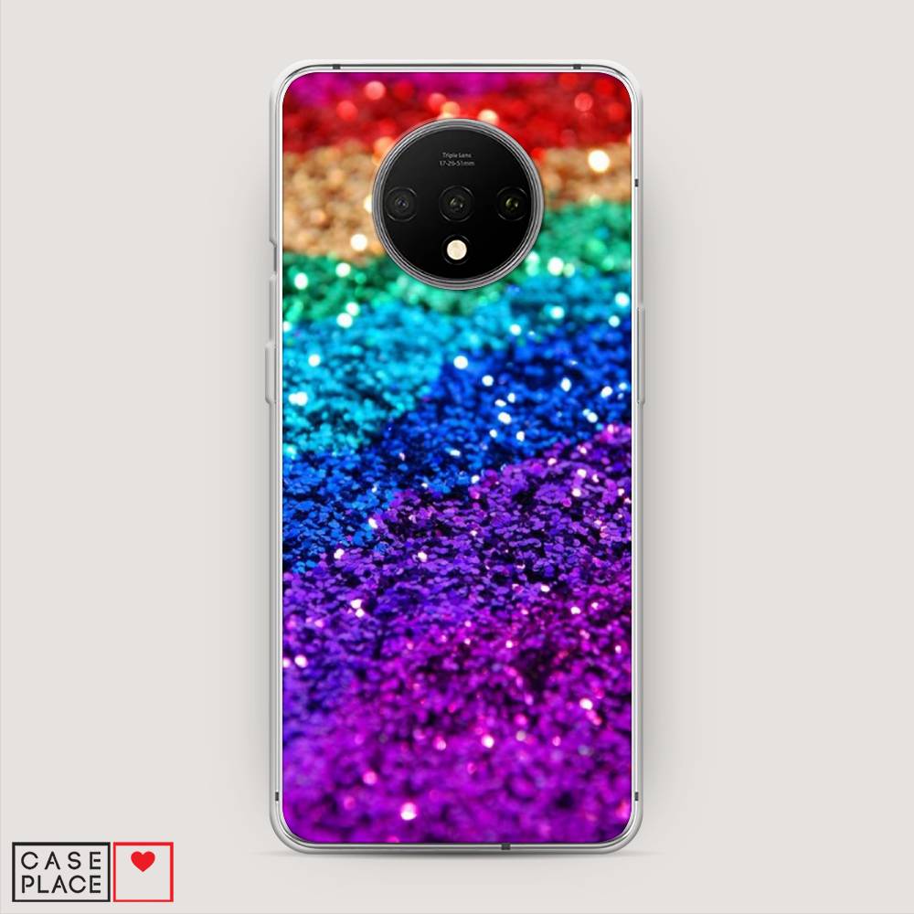 

Чехол Awog на OnePlus 7T / ВанПлас 7T "Блестящая радуга рисунок", 150950-3