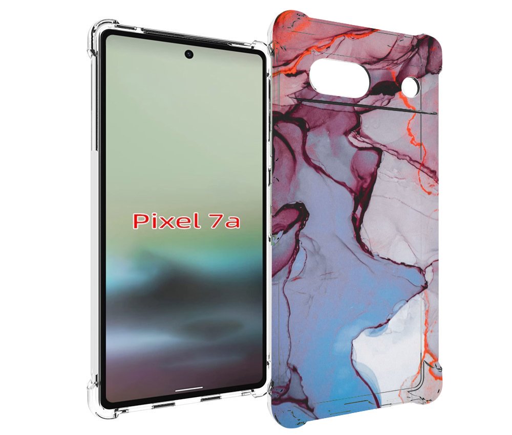 

Чехол MyPads мраморный рисунок для Google Pixel 7A, Tocco