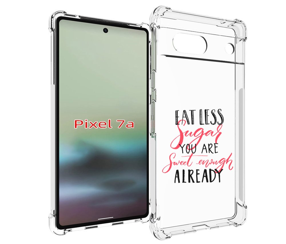 

Чехол MyPads мотивация-цитаты для Google Pixel 7A, Tocco