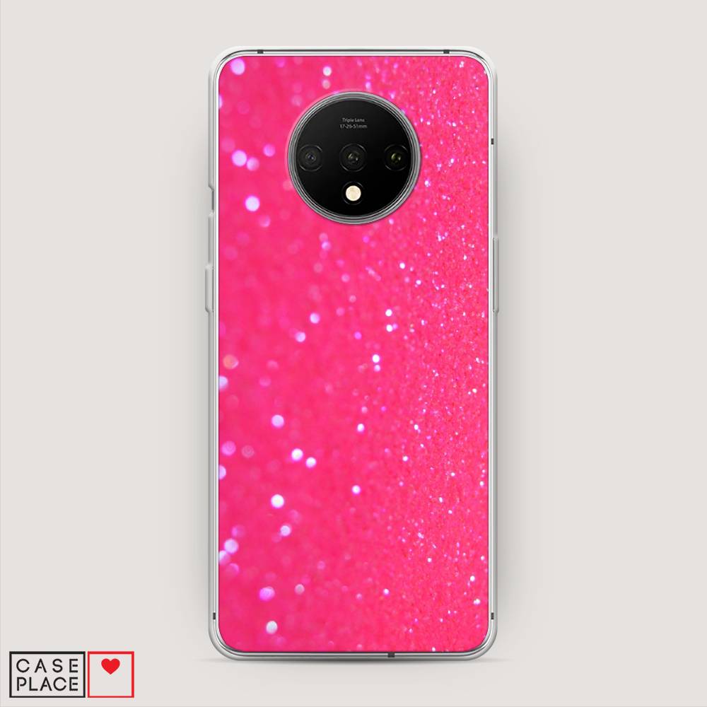 

Чехол Awog "Малиновые блестки рисунок" для OnePlus 7T