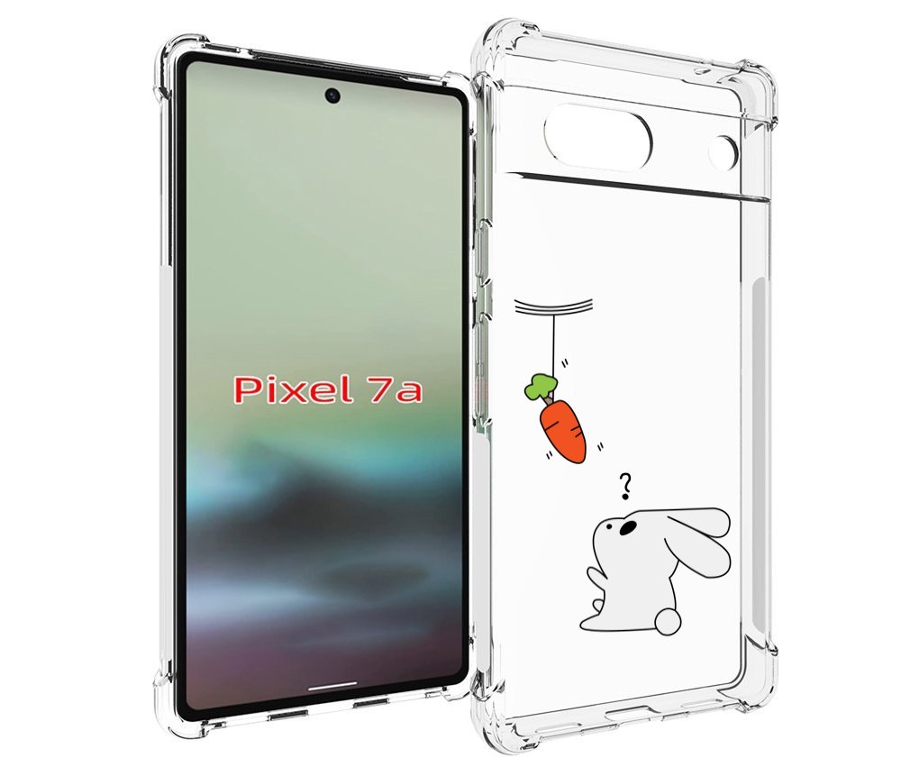 

Чехол MyPads морковка детский для Google Pixel 7A, Tocco