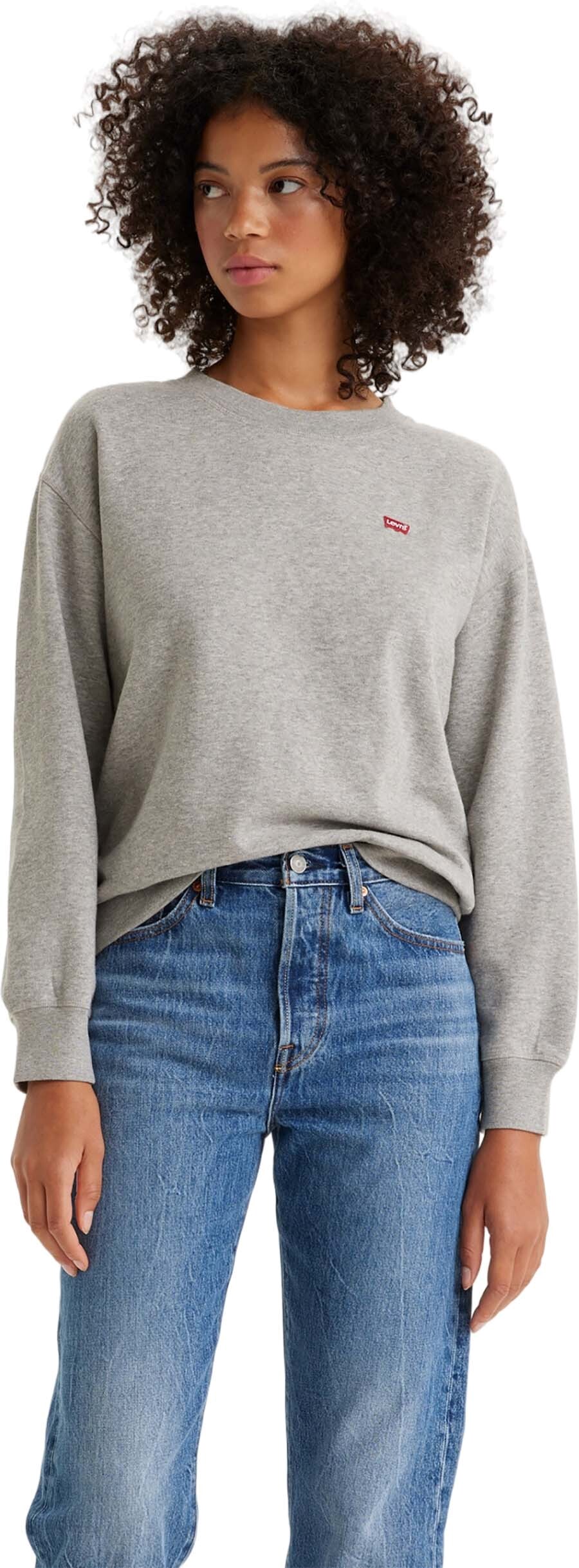 Свитшот женский Levi's Women Standard Crewneck Sweatshirt серый S