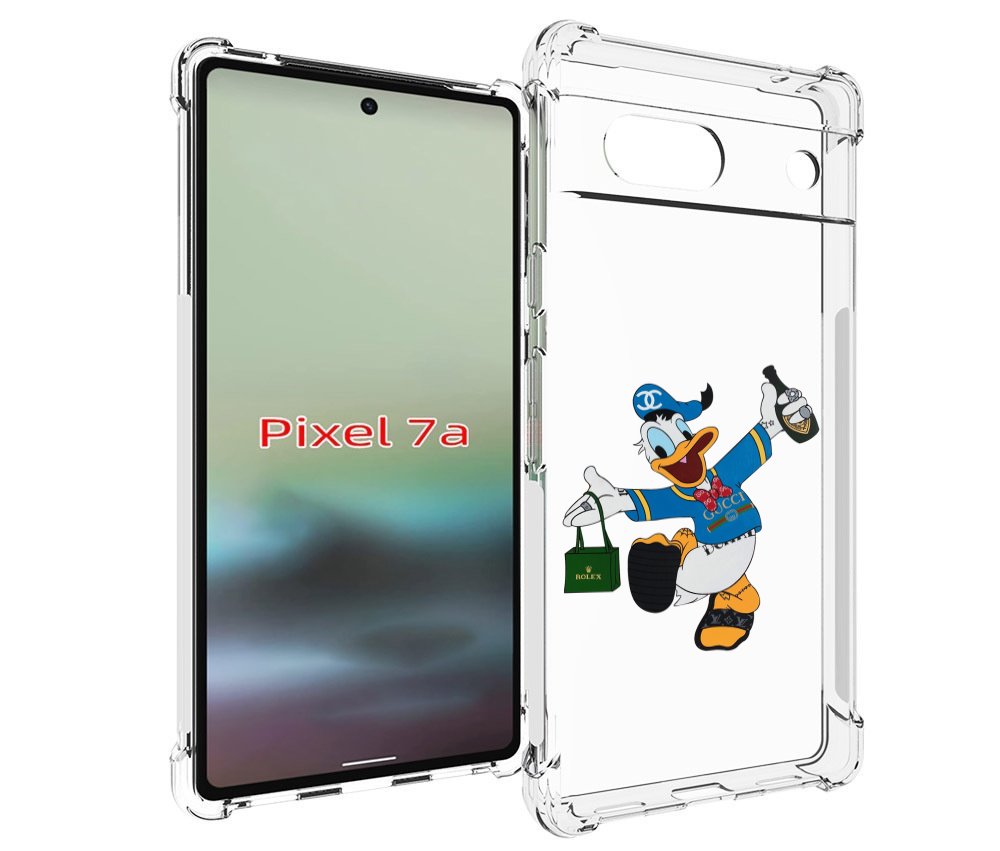 

Чехол MyPads модный-дональд-дак для Google Pixel 7A, Tocco